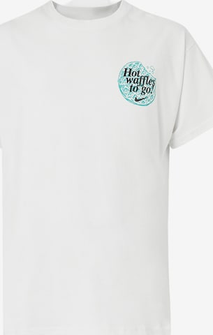 Nike Sportswear Тениска в бежово: отпред