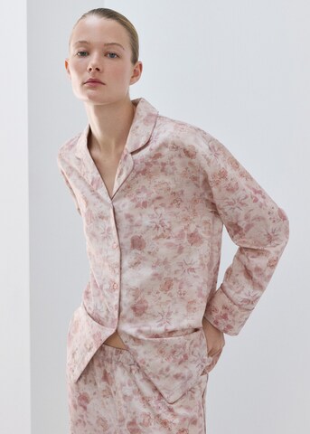 MANGO Schlafshirt 'Pelic' in Pink: Vorderseite