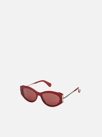 Max Mara Sunglasses 'Maxmara MM0167 Shiny bordeaux 54/16/140 Women Sunglasses' in Red: front