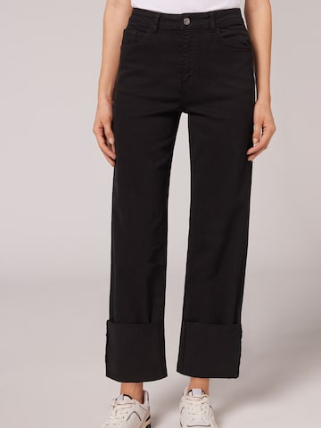 CALZEDONIA Loose fit Jeans in Black: front