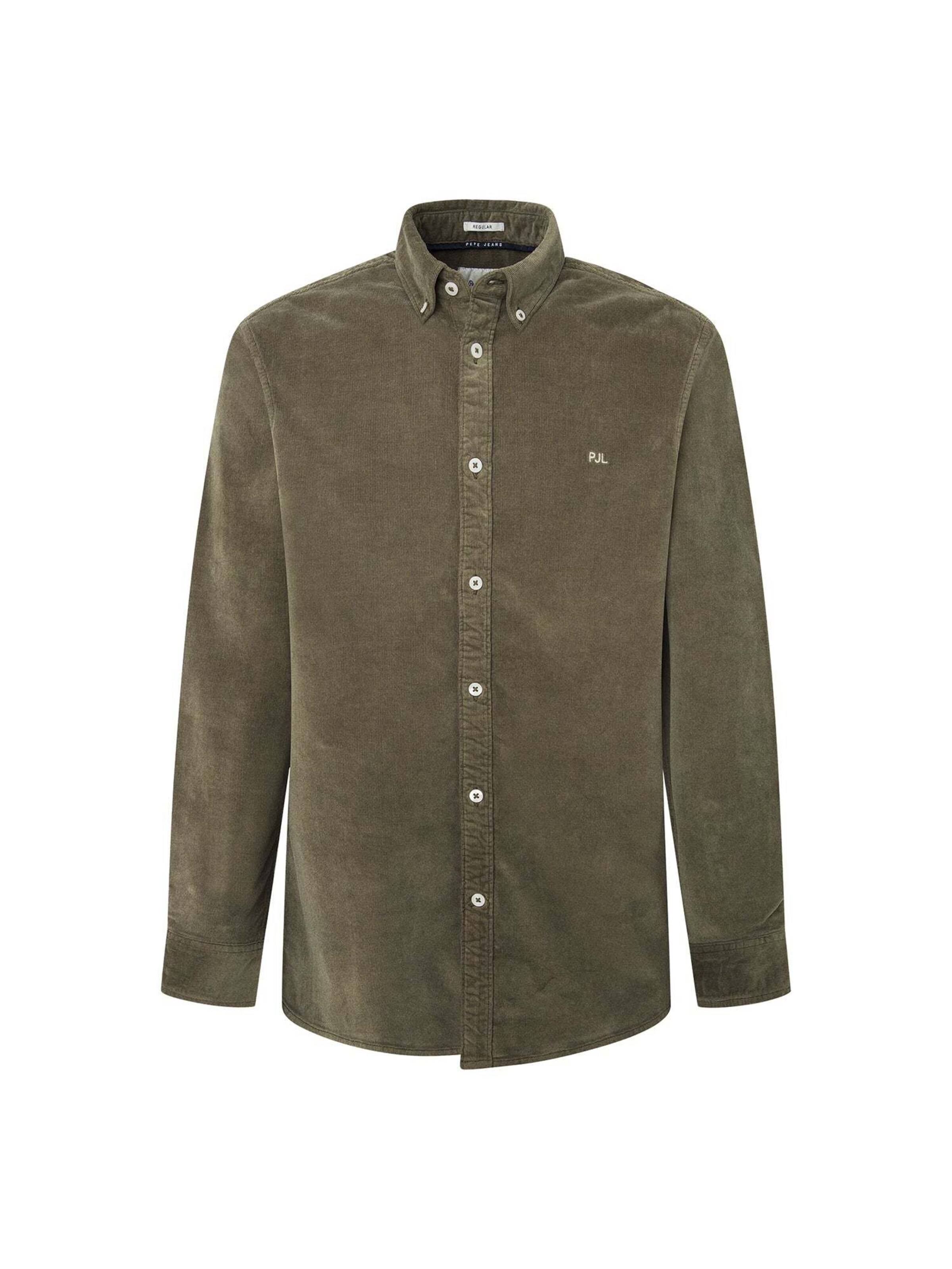 Pepe Jeans Hemd 'MILLER' in Grün: Vorderseite