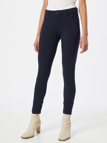 SISTERS POINT Slim fit Trousers in Blue: front