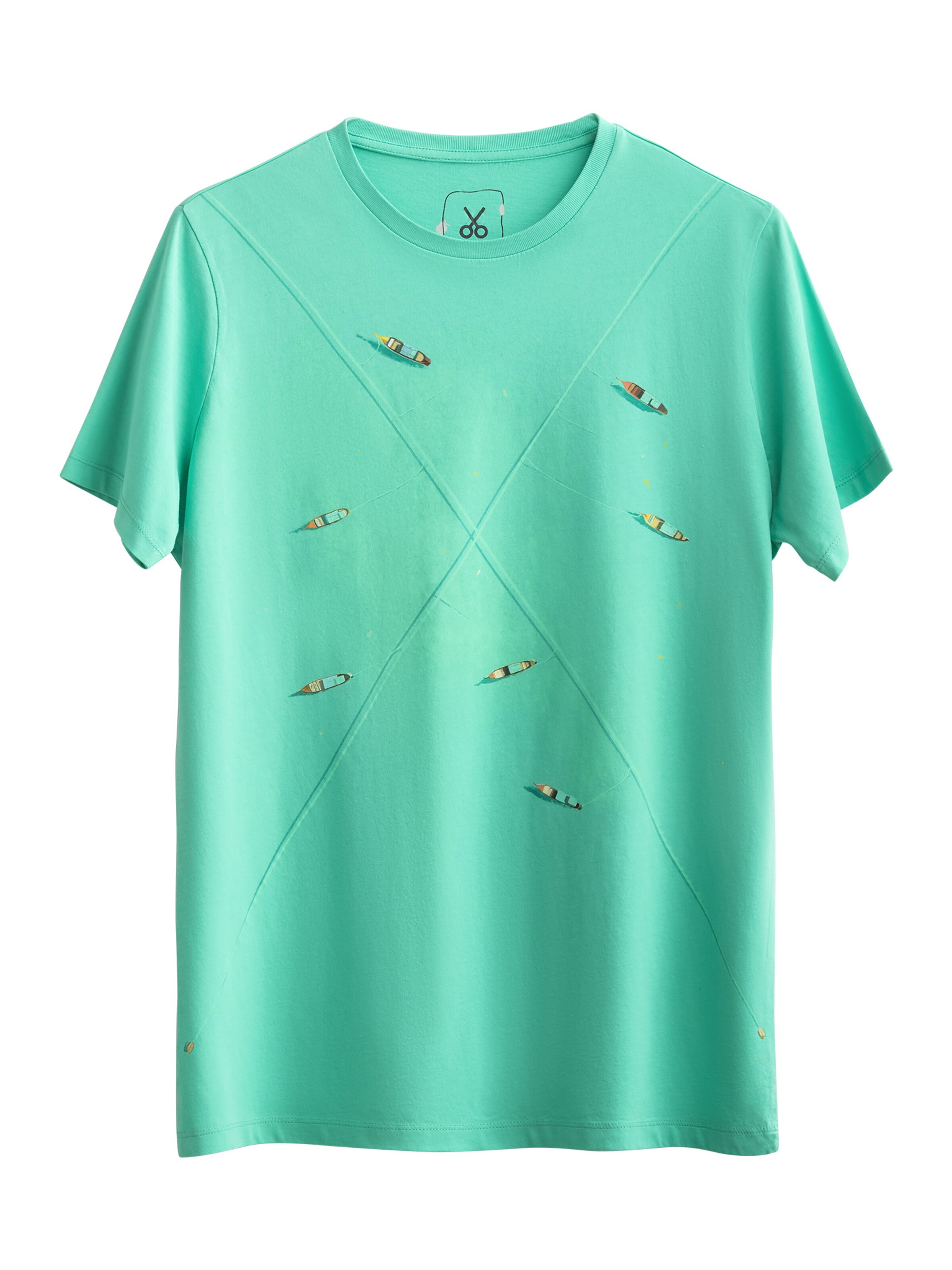 Kaft Shirt 'Lucka' in Green: front