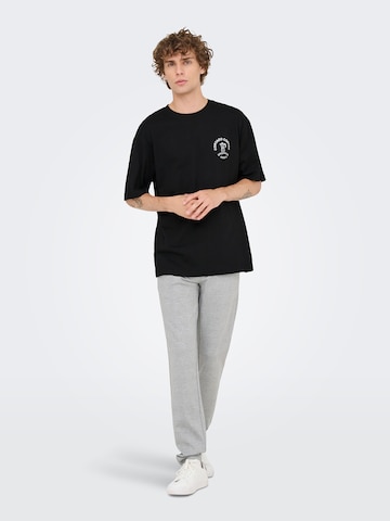Only & Sons Футболка 'ONSNATHAN' в Черный