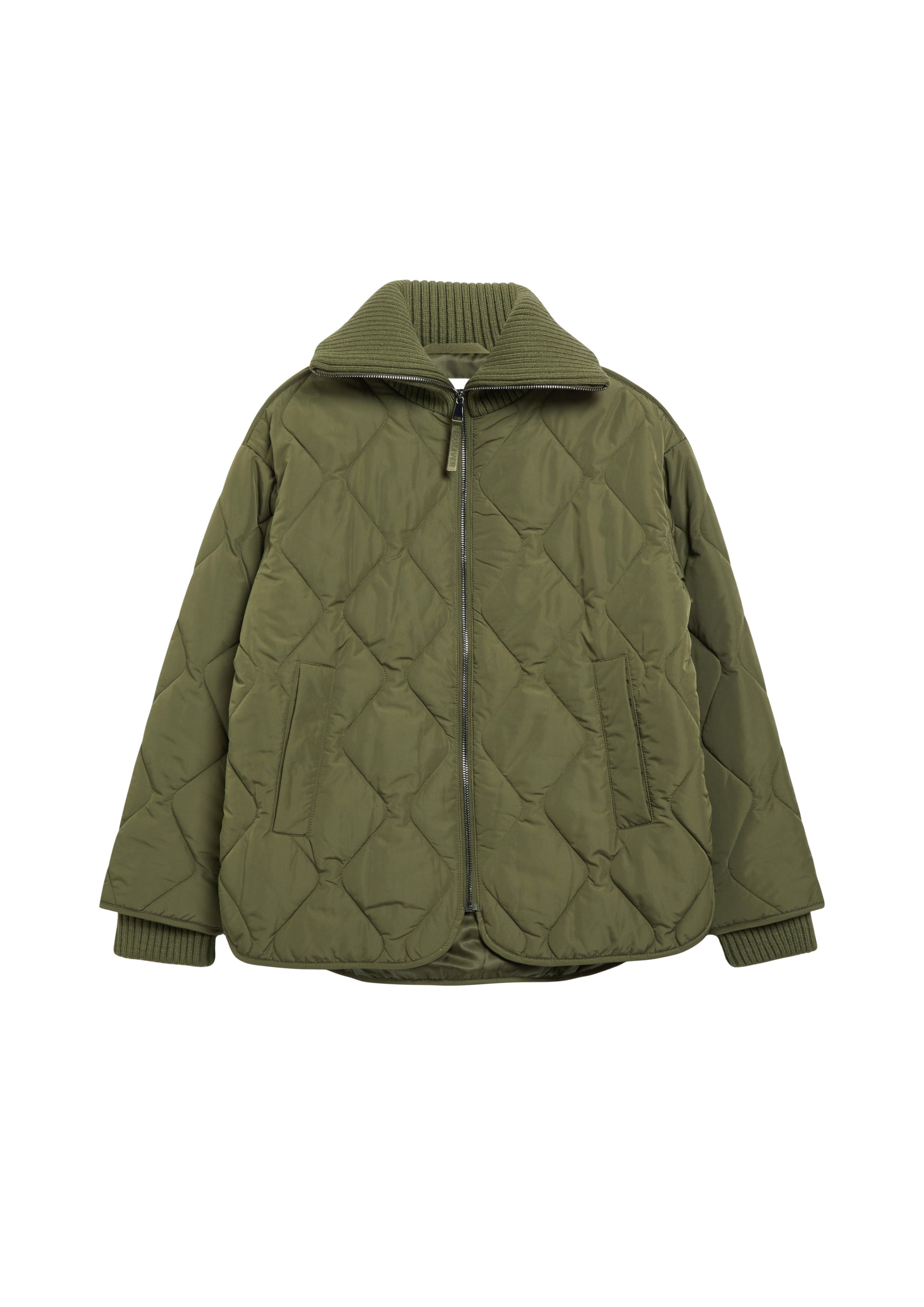 s.Oliver Jacke in Grün: Vorderseite