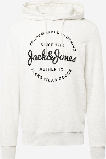 JACK & JONES Sweatshirt 'FOREST' in schwarz / weiß, Produktansicht