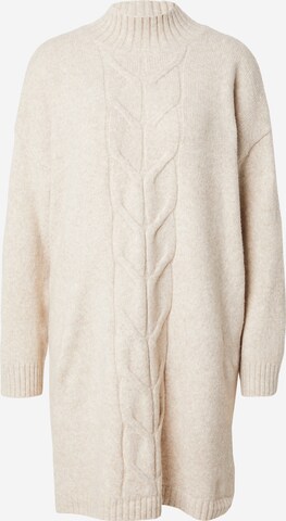 Robes en maille 'MICA' ONLY en beige : devant