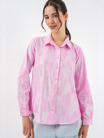 T-shirt Bigdart en rose : devant