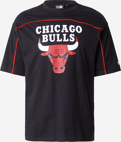NEW ERA Majica 'NBA CHIBUL' u crvena / crna / bijela, Pregled proizvoda