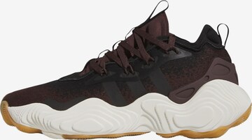 Chaussure de sport 'Trae Young 3' ADIDAS PERFORMANCE en marron : devant