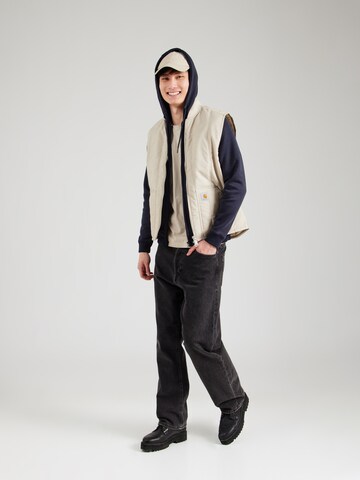 BLEND Zip-Up Hoodie 'Downton' in Blue