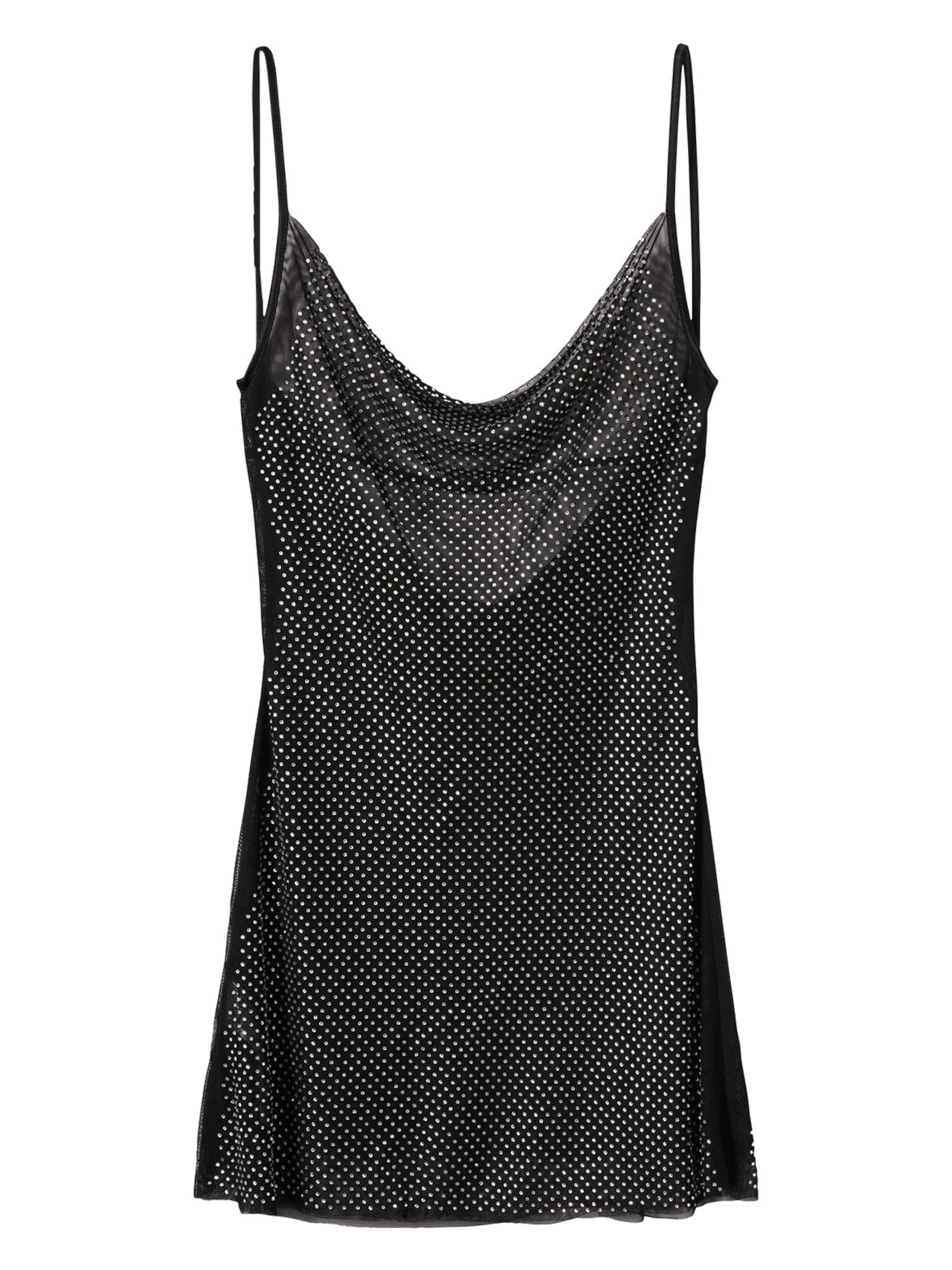 MANGO Coctailkjole 'Moni' i sort: forside