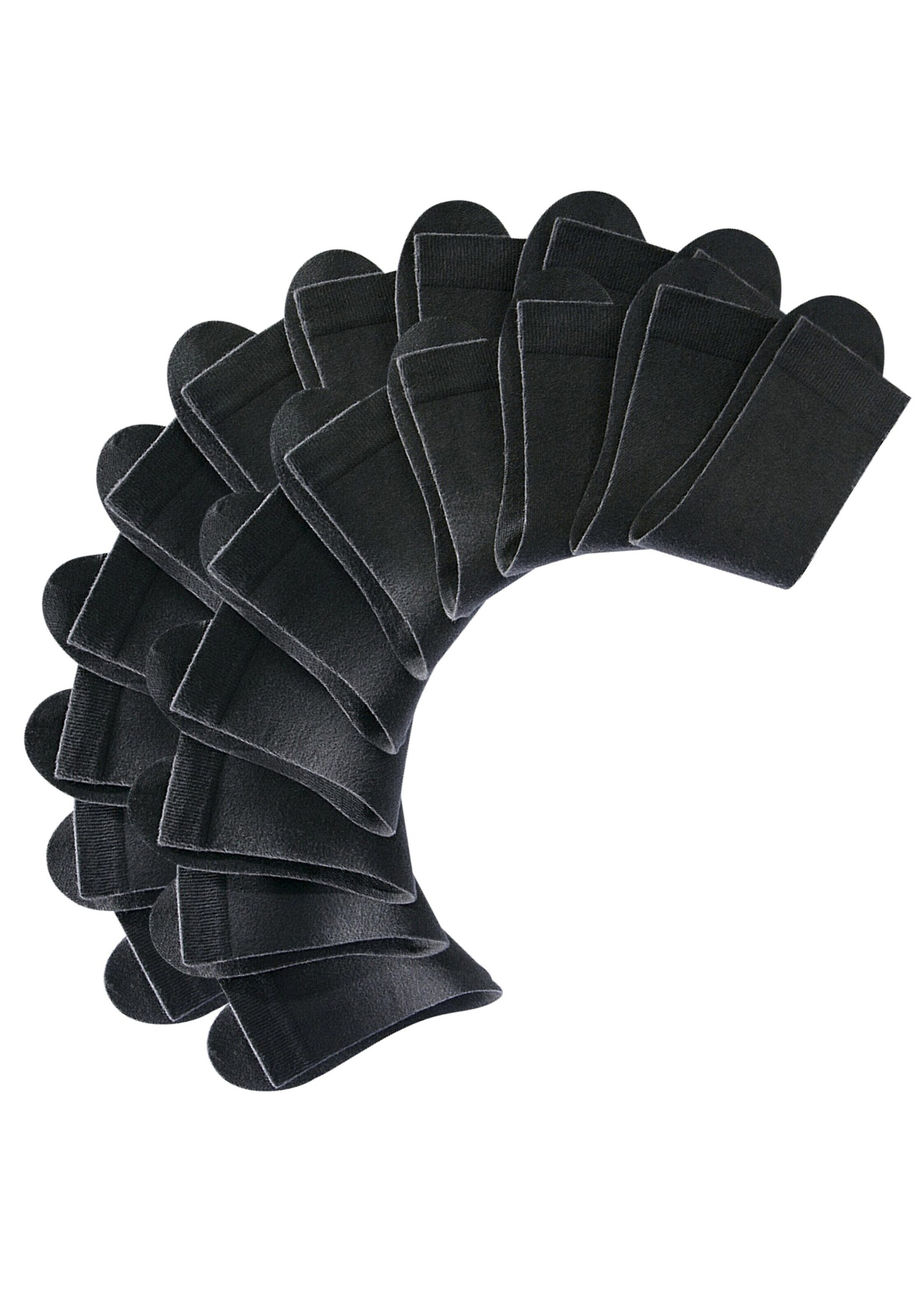 GO IN Socken in Schwarz: Vorderseite