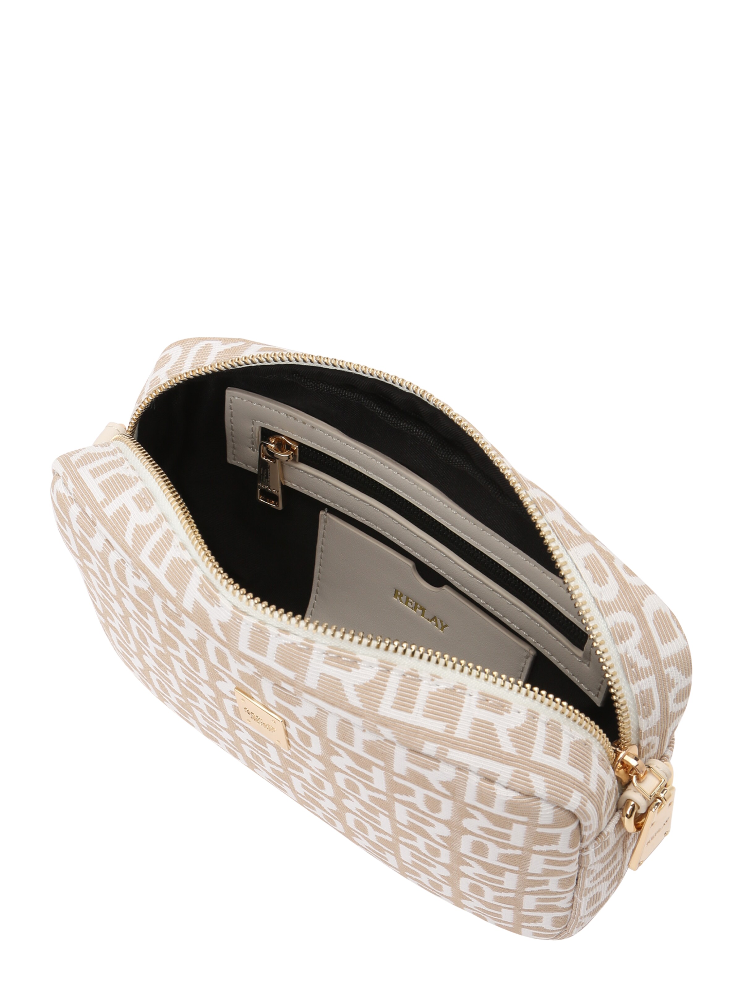 REPLAY Umhängetasche in Beige