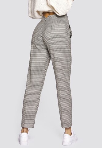 FRESHLIONS Regular Trousers 'Nora' in Grey