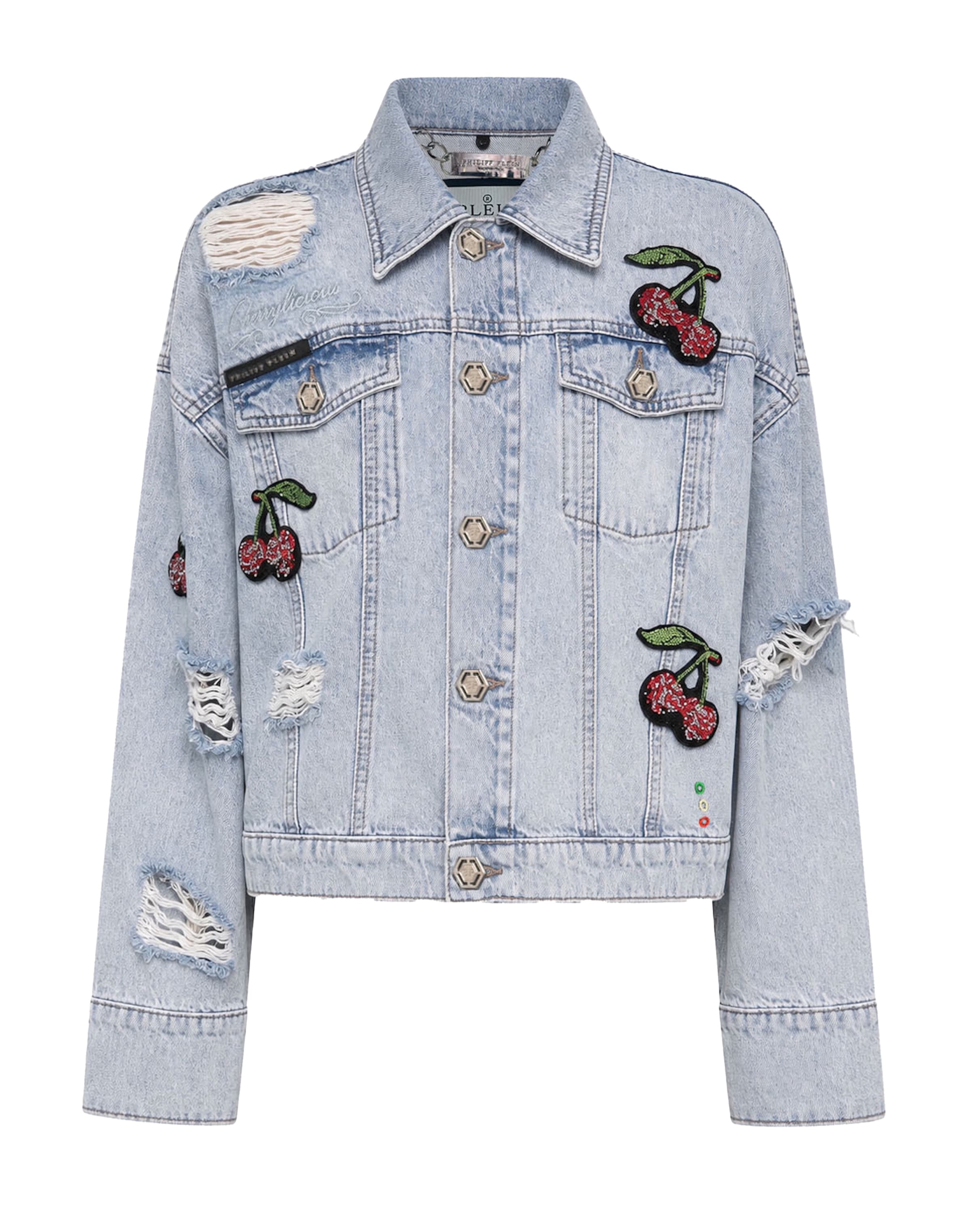Giacca di mezza stagione di Philipp Plein in blu: frontale