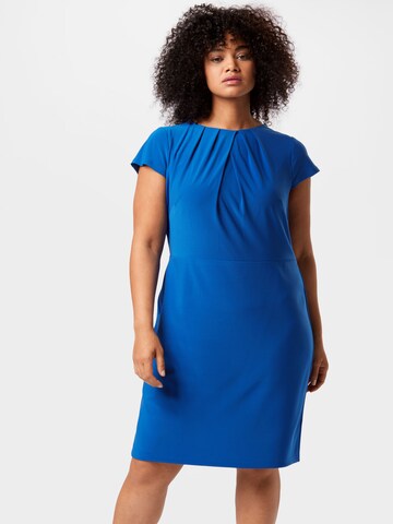 Lauren Ralph Lauren Plus Kleid 'BRENDA' in Blau: predná strana