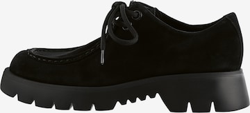 Högl Schnürer ' SALLY ' in Schwarz: Vorderseite