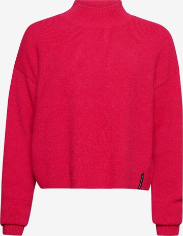 Superdry Sweater in Pink: front