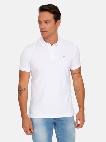 T-Shirt Jacey Quinn en blanc : devant