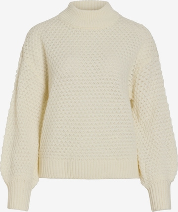 Pull-over VILA en beige : devant