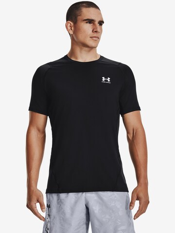 UNDER ARMOUR Functioneel shirt in Zwart: voorkant