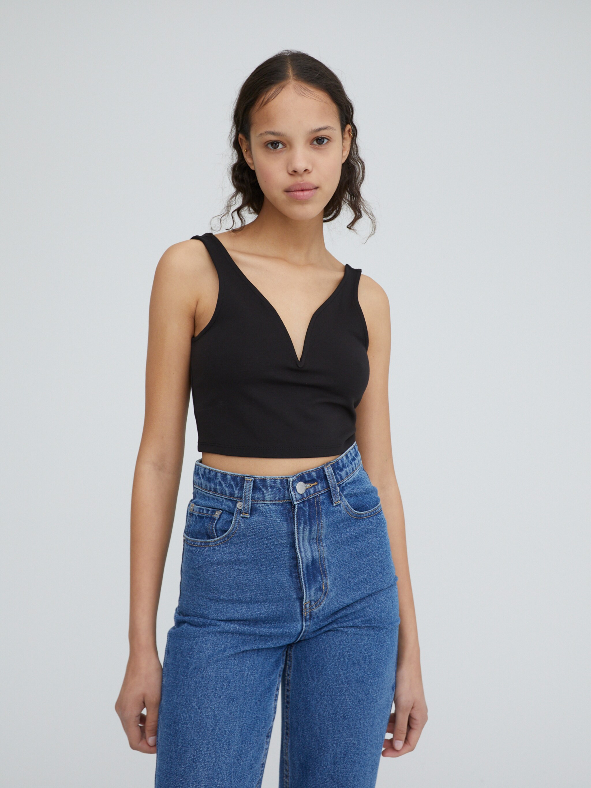 EDITED Produits Haut 'Ece' noir