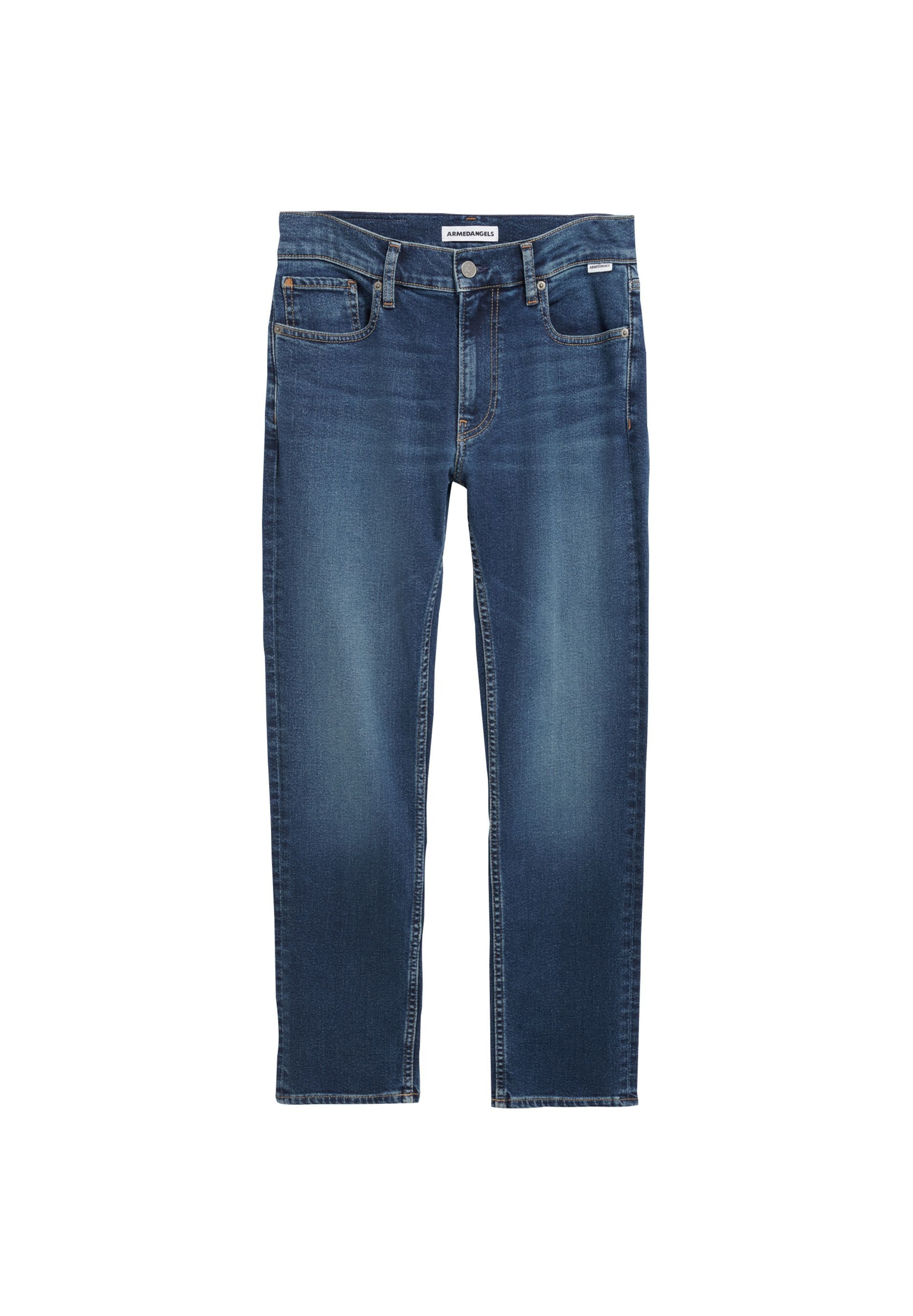 ARMEDANGELS Slimfit Jeans IAAN in Blau: Vorderseite