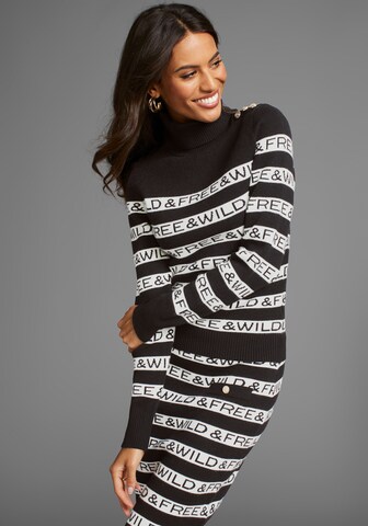 LAURA SCOTT Pullover in Schwarz