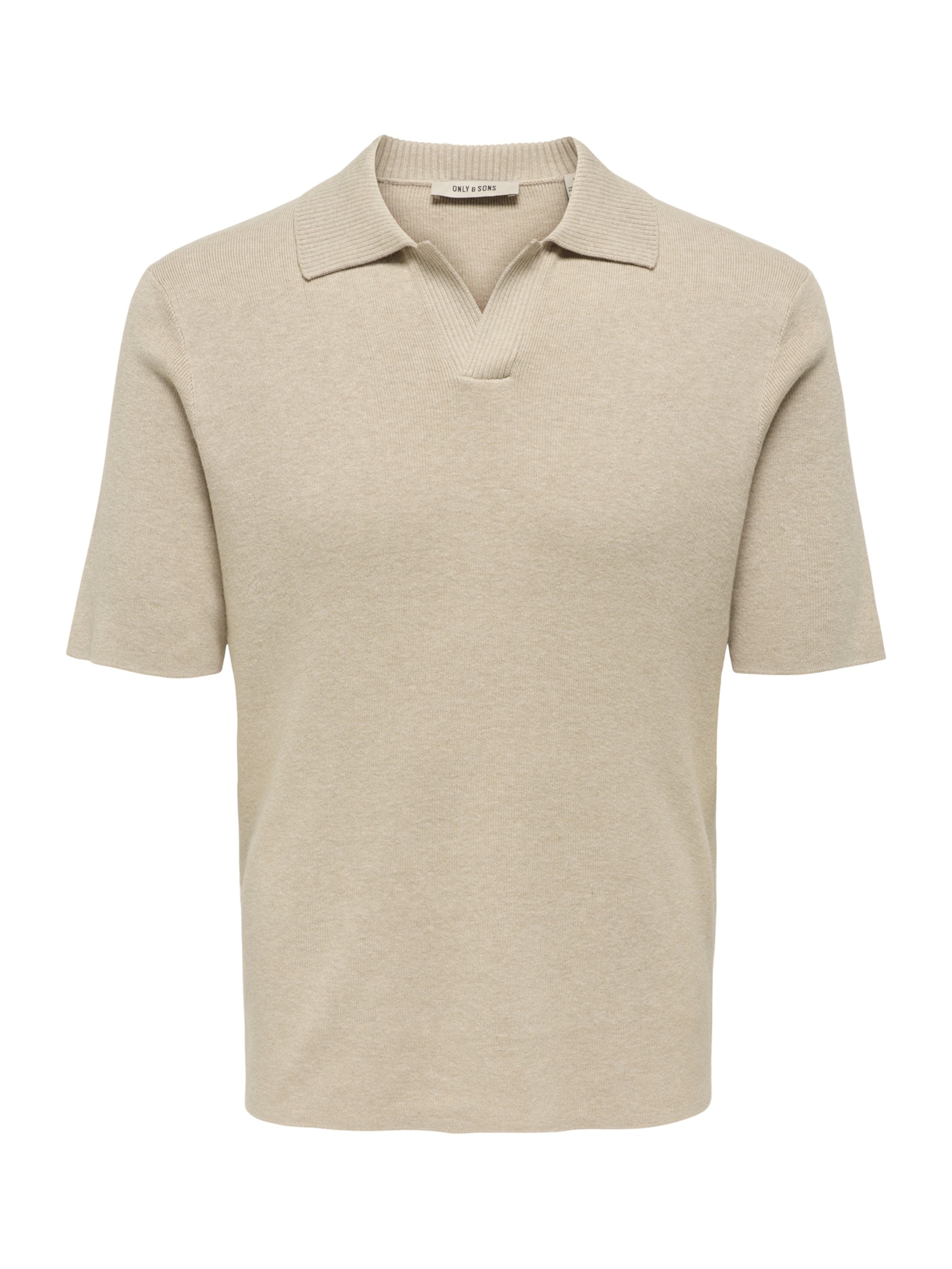 Only & Sons Пуловер 'ONSTRAVIS' в бежово: отпред