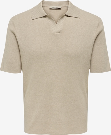 smėlio Only & Sons Megztinis 'ONSTRAVIS': priekis