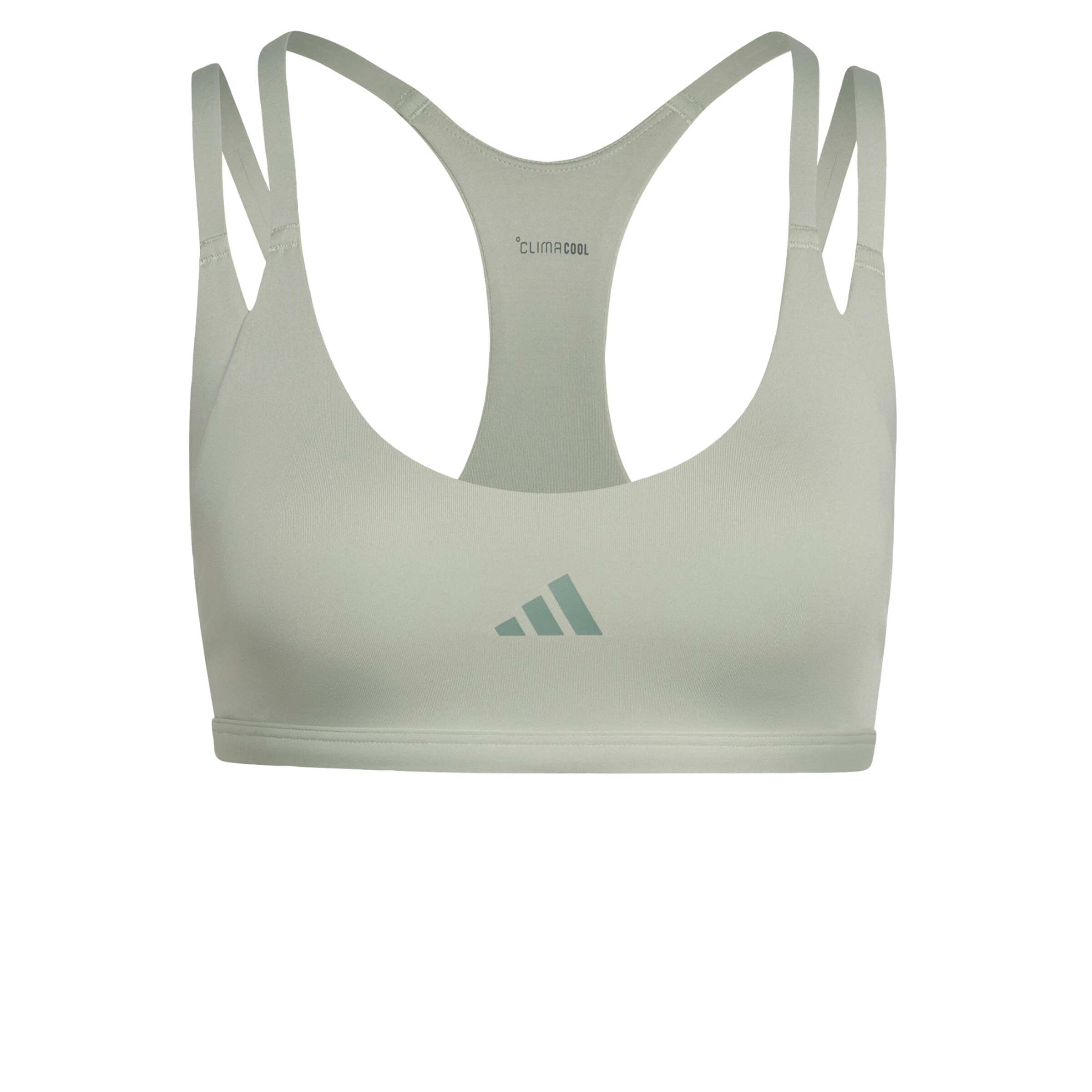 ADIDAS PERFORMANCE - Soutien Bustier Soutien de desporto 'Optime Workout' em verde