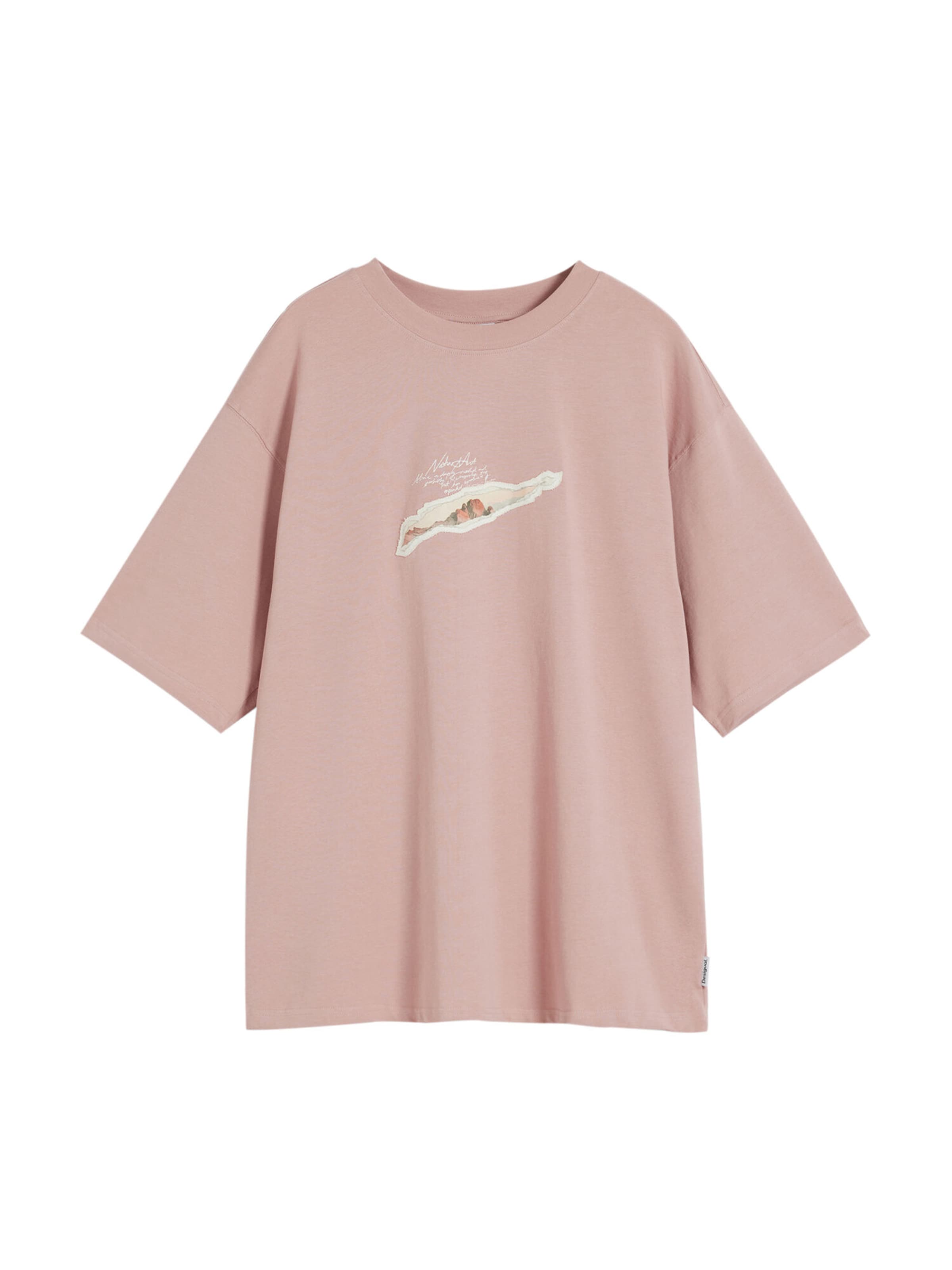 Desigual Tričko – červená: přední strana