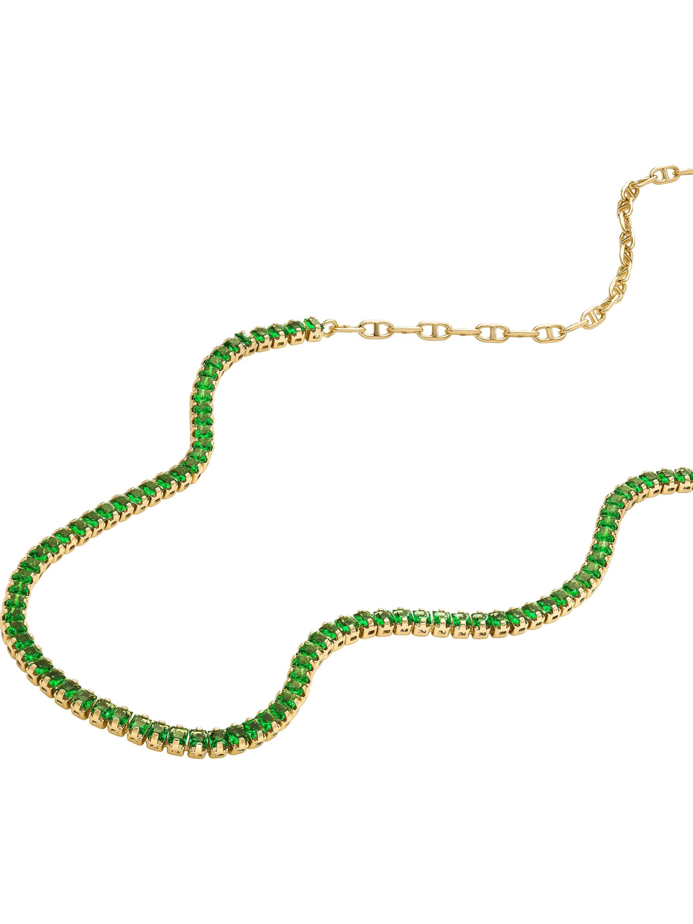 FOSSIL Kette in Grün