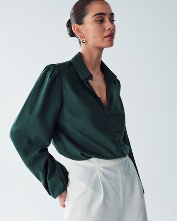 St MRLO Blouse 'PICO' in Green