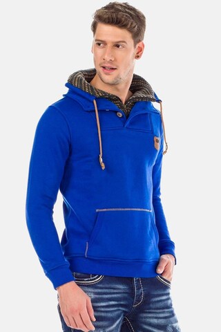 CIPO & BAXX Sweatshirt in Blue