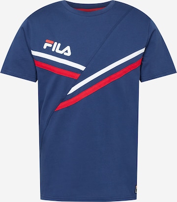 FILA Shirt 'ZNAIM' in Blauw: voorkant