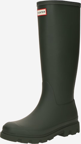 Cizme de cauciuc de la HUNTER pe verde: față