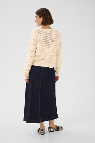 CULTURE Cardigan 'CUcallum' i beige