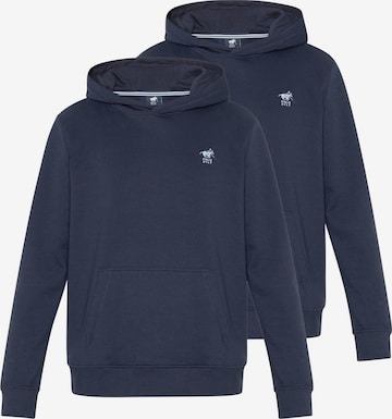 Polo Sylt Sweatshirt 'Basic' in Blau: Vorderseite