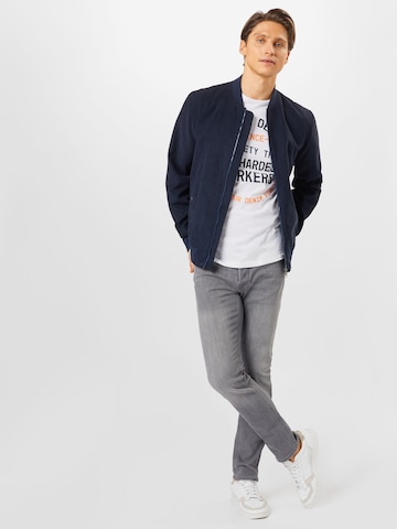 Coupe slim Jean 'Glenn' JACK & JONES en gris