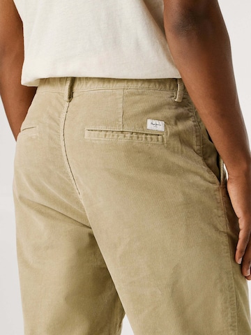 regular Pantaloni chino 'Corduroy' di Pepe Jeans in beige