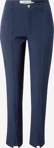 Moves Trousers with creases 'Luni' in Blue: front