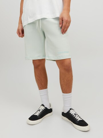 JACK & JONES Loose fit Pants in Blue: front