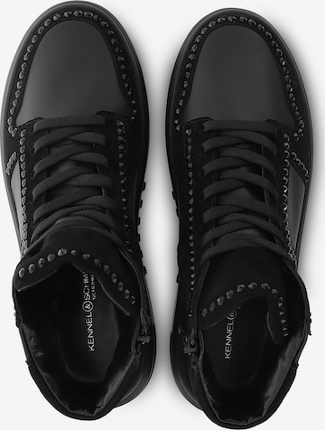 Kennel & Schmenger High-Top Sneakers 'Turn' in Black