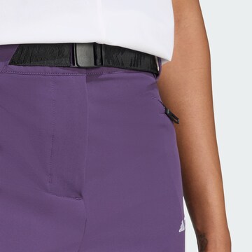 regular Pantaloni per outdoor 'Xperior' di ADIDAS TERREX in lilla
