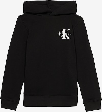 Calvin Klein Jeans Sweater majica veličine 104 u svijetlosiva / crna / bijela, Pregled proizvoda