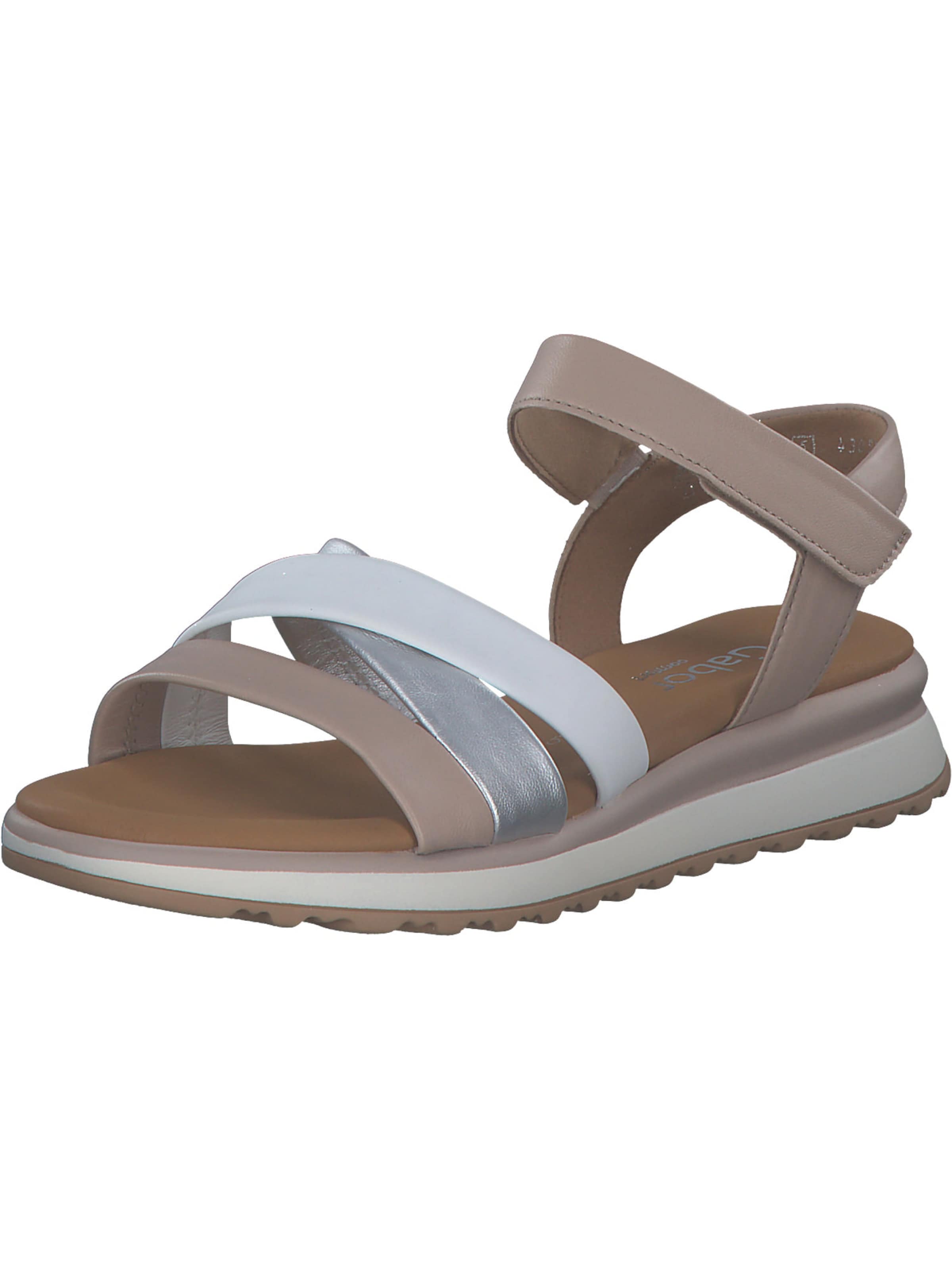 GABOR Sandale in Beige: Vorderseite