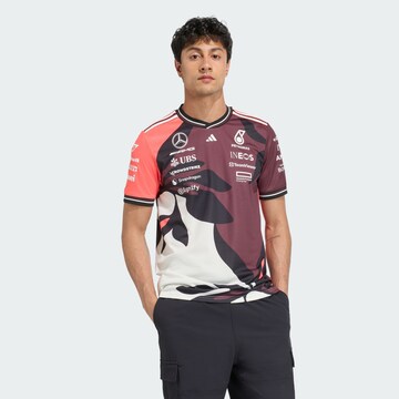 ADIDAS PERFORMANCE Functioneel shirt 'Mercedes - AMG Petronas Formula One Team Driver' in Rood: voorkant