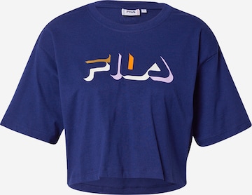 FILA - Camiseta en azul: frente